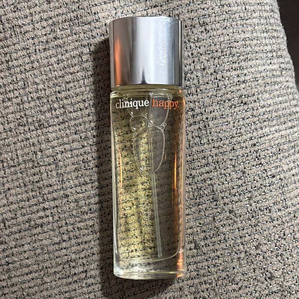 Clinique Happy Fragrance with Silver and Gold Accents